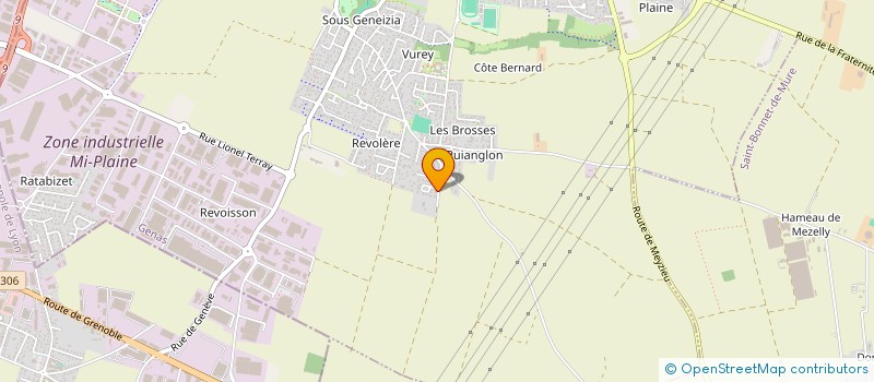 localisation de l'entreprise DACIER-FALQUE ET ASSOCIES  GENAS