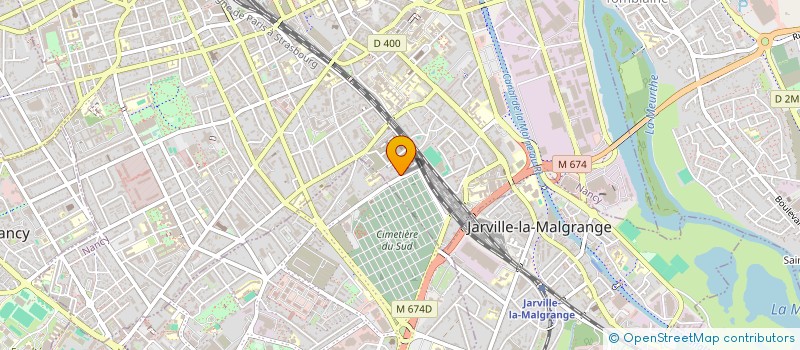 localisation de l'entreprise DACLEM  NANCY