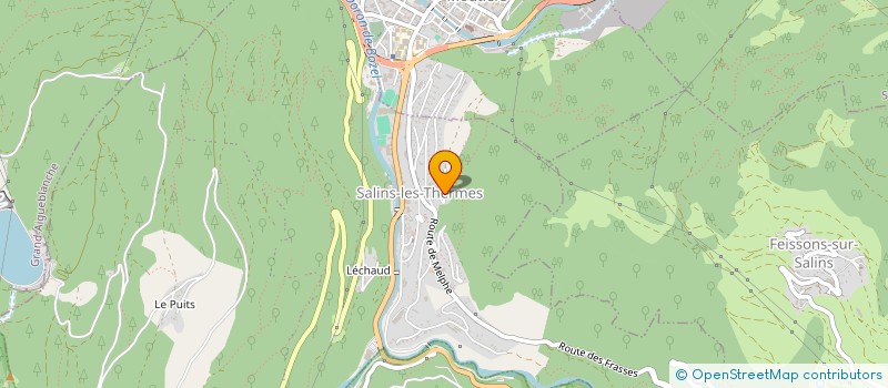 localisation de l'entreprise DACO  SALINS-FONTAINE