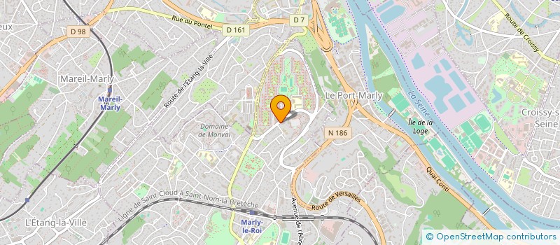 localisation de l'entreprise DACO  MARLY-LE-ROI