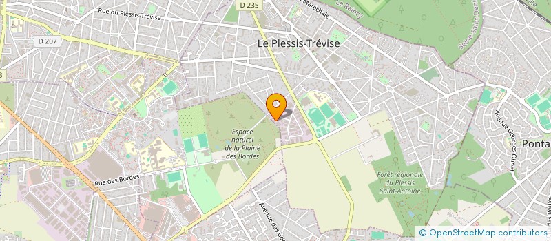localisation de l'entreprise DACO à LE PLESSIS-TREVISE
