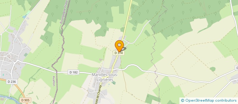 localisation de l'entreprise DACO  MAROLLES-SOUS-LIGNIERES