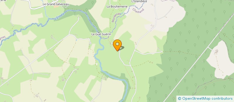 localisation de l'entreprise DACO  CHAILLAND