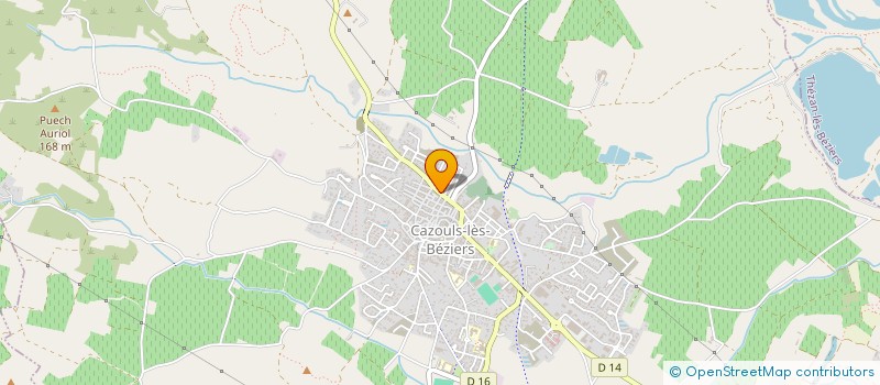 localisation de l'entreprise DACO INOX à CAZOULS-LES-BEZIERS