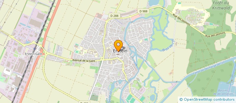 localisation de l'entreprise DACOL  ERSTEIN
