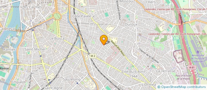 localisation de l'entreprise DACOMEO à TOULOUSE