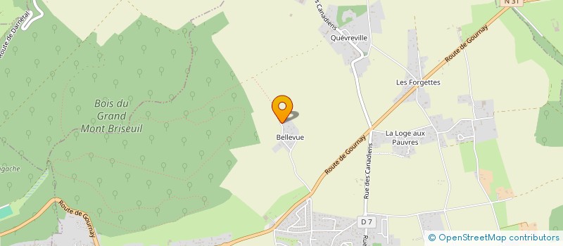 localisation de l'entreprise DACORE à SAINT-JACQUES-SUR-DARNETAL