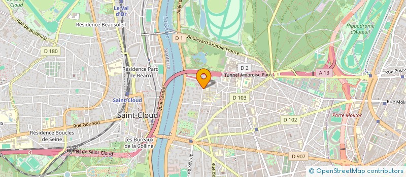 localisation de l'entreprise DACOS à BOULOGNE-BILLANCOURT