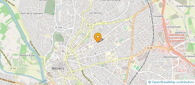 localisation de l'entreprise DACOS  PUISSERGUIER