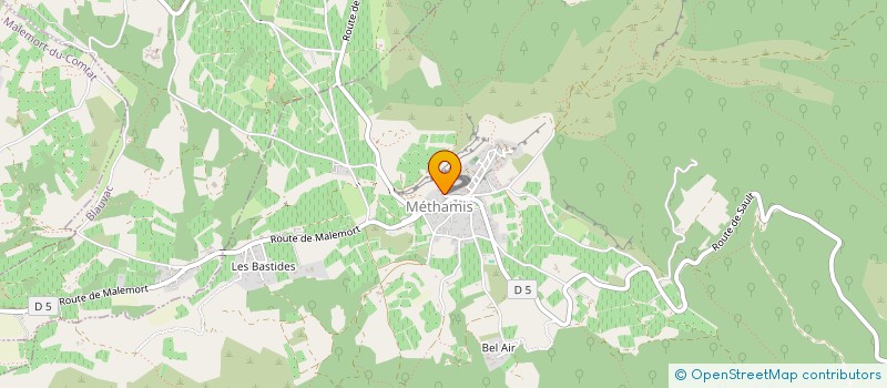 localisation de l'entreprise DACOS ET FILLES  CARPENTRAS