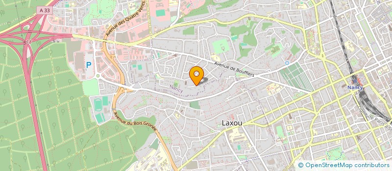 localisation de l'entreprise DACOST23  NANCY