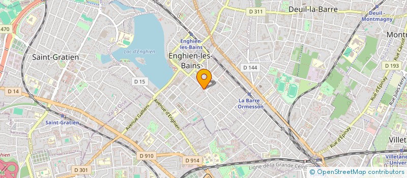 localisation de l'entreprise DACOTE  ENGHIEN-LES-BAINS