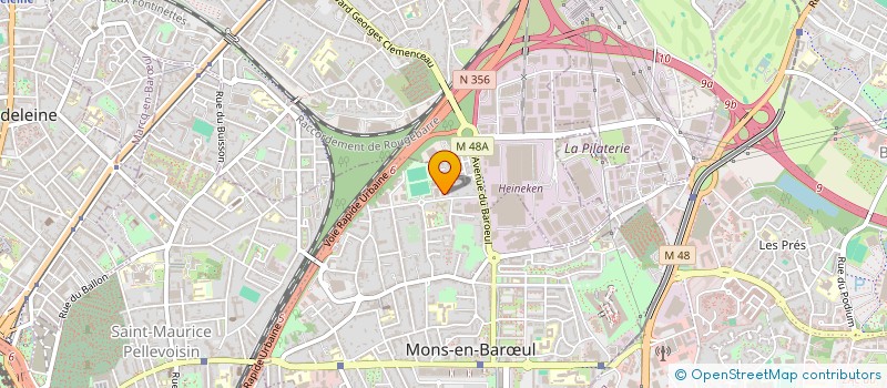 localisation de l'entreprise DACRI IMMOBILIER  MONS-EN-BARUL