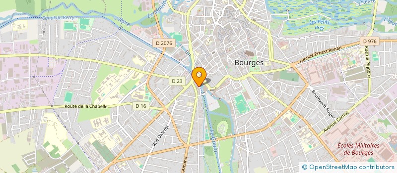 localisation de l'entreprise DACSA FINANCES à BOURGES