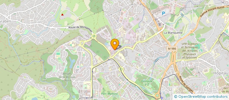 localisation de l'entreprise DACSINOV  MONTPELLIER