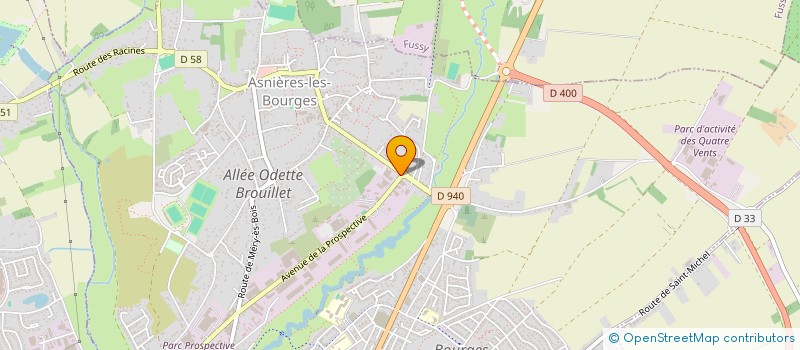 localisation de l'entreprise DACTYL BURO AMENAGEMENT  BOURGES