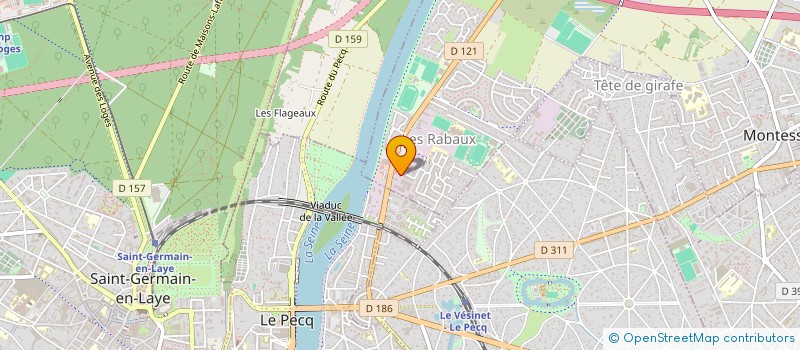 localisation de l'entreprise DACTYLES  MONTESSON