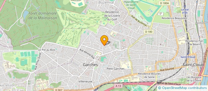 localisation de l'entreprise DAD à GARCHES
