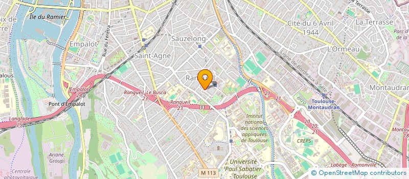 localisation de l'entreprise DAD à TOULOUSE