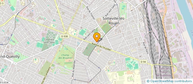 localisation de l'entreprise DAD  SOTTEVILLE-LES-ROUEN