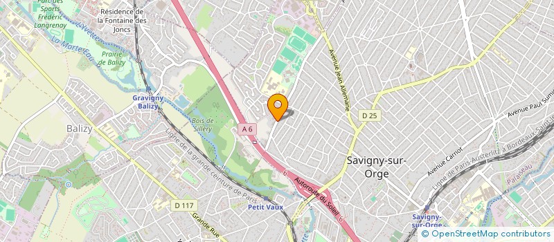 localisation de l'entreprise DAD AND THE MECANIKS  SAVIGNY-SUR-ORGE