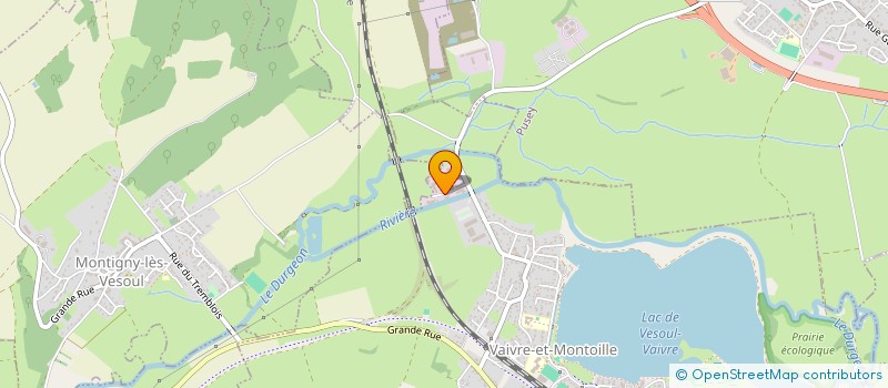 localisation de l'entreprise DAD'IMMO  VAIVRE-ET-MONTOILLE