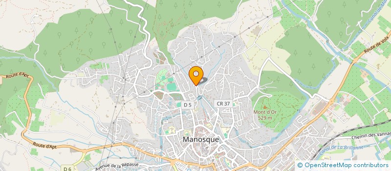 localisation de l'entreprise DAD MULTISERVICES à MANOSQUE