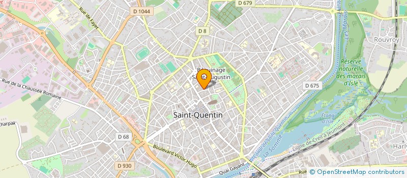 localisation de l'entreprise DAD & MUM à SAINT-QUENTIN