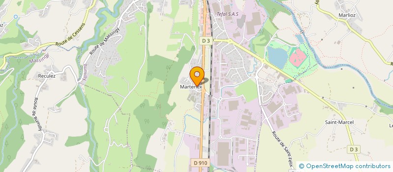 localisation de l'entreprise DAD'N  RUMILLY