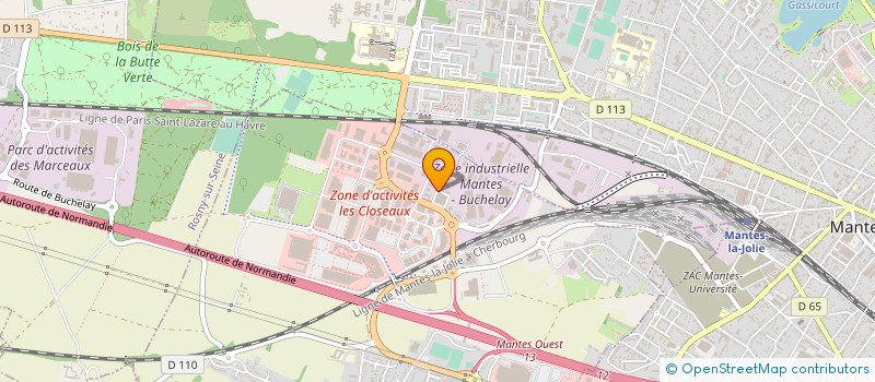 localisation de l'entreprise DAD SECURITE INCENDIE  BUCHELAY