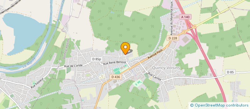 localisation de l'entreprise DAD SERVICES VIANDES à COUILLY-PONT-AUX-DAMES