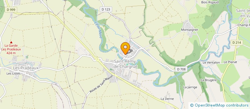 localisation de l'entreprise DADA  SAINT-REMY-DE-CHARGNAT