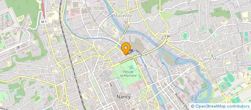 localisation de l'entreprise DADA  NANCY