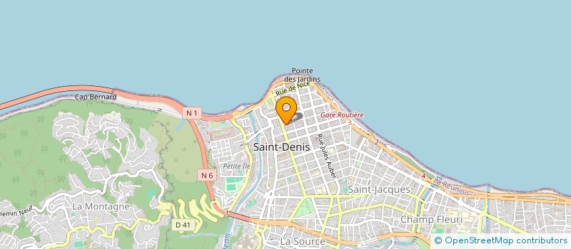 localisation de l'entreprise DADA BURGER SAINT DENIS  SAINT-DENIS