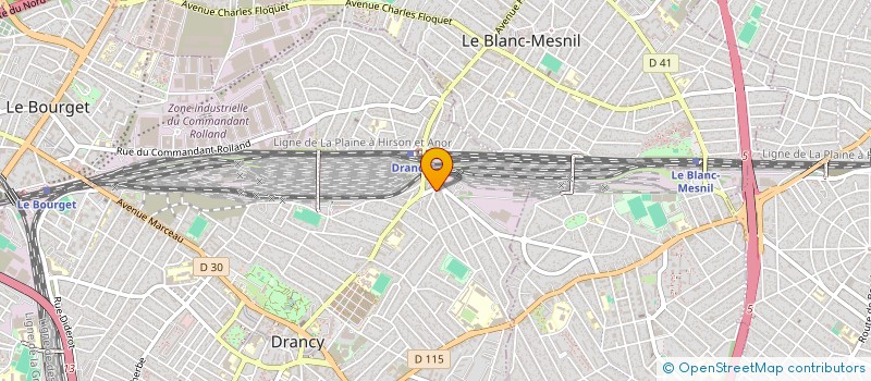 localisation de l'entreprise DADA ET FILS à DRANCY