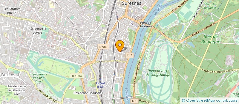 localisation de l'entreprise DADA LIGHT à SURESNES