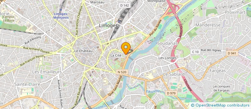 localisation de l'entreprise DADA MAKIS DEVELOPPEMENT à LIMOGES