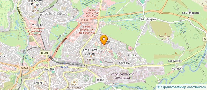 localisation de l'entreprise DADAEV12  ONET-LE-CHATEAU