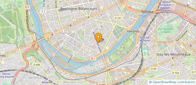 localisation de l'entreprise DADAFRUITS à BOULOGNE-BILLANCOURT