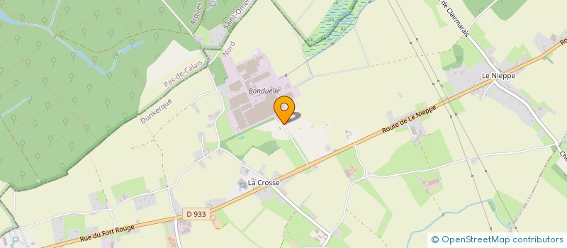 localisation de l'entreprise DADALLE  RENESCURE