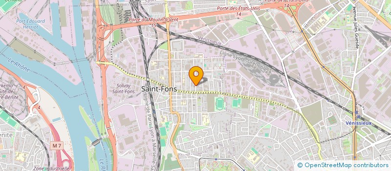 localisation de l'entreprise DADAMANOU  SAINT-FONS