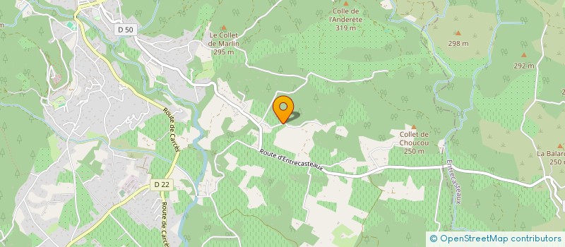 localisation de l'entreprise DADARTPLUME  COTIGNAC