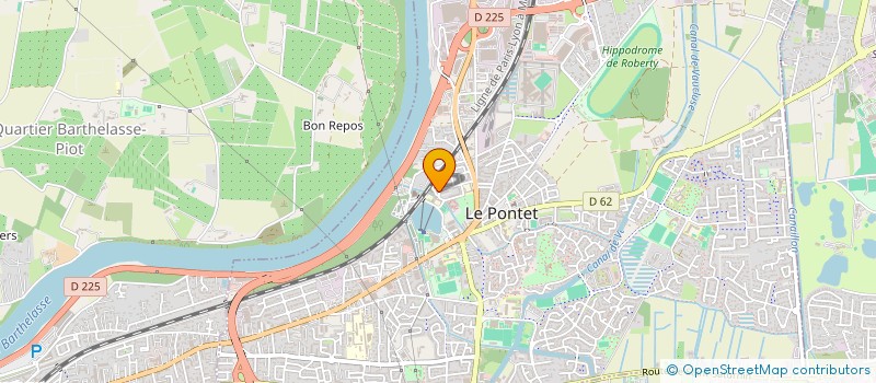 localisation de l'entreprise DADAS  LE PONTET