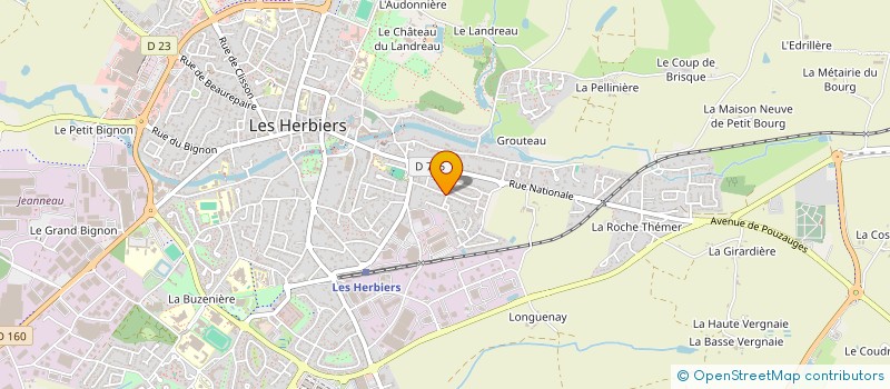 localisation de l'entreprise DADAYOY à LES HERBIERS