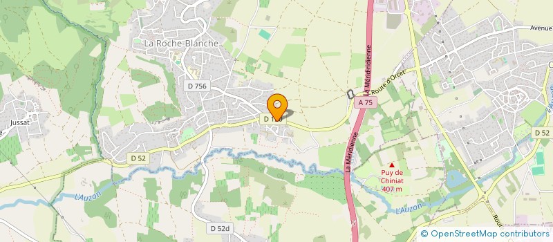 localisation de l'entreprise DADBUTCHER  LA ROCHE-BLANCHE