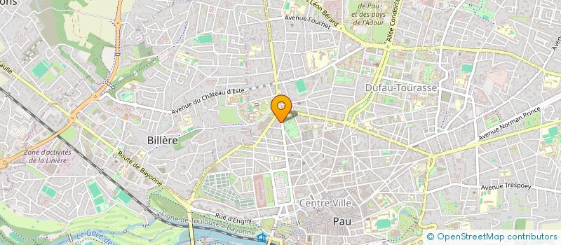 localisation de l'entreprise DADDY BEAR à PAU