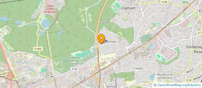 localisation de l'entreprise DADDY CONSEILLE à CLAMART
