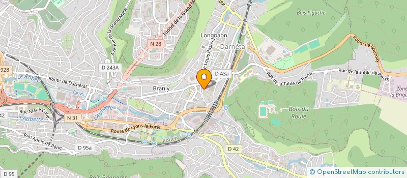 localisation de l'entreprise DADDY DIAG  DARNETAL