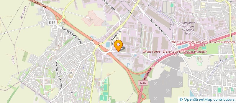 localisation de l'entreprise DADDY DUNE INVEST à CORBAS