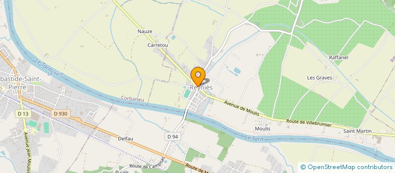 localisation de l'entreprise DADDY'S BLUES CAFE  REYNIES